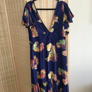 Trashy Diva Low-Cut Vintage Style Dress